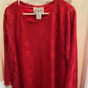 Keren Hart layered top, Large